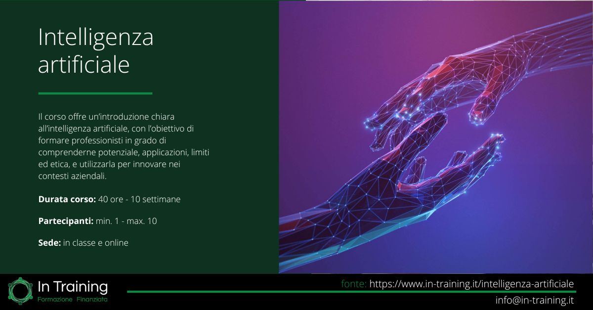 Intelligenza Artificiale: principi, strumenti e applicazioni operative