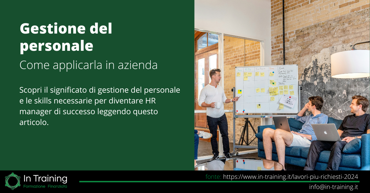 Gestione del personale: come migliorare l'HR