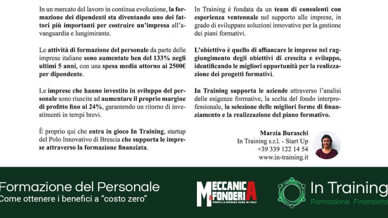 Parlano di Noi: Meccanica e Fonderia 2022