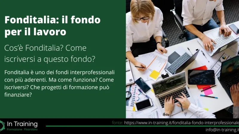 Fonditalia: il fondo per il lavoro