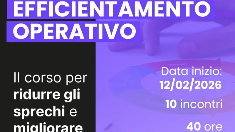 Master Efficientamento Operativo