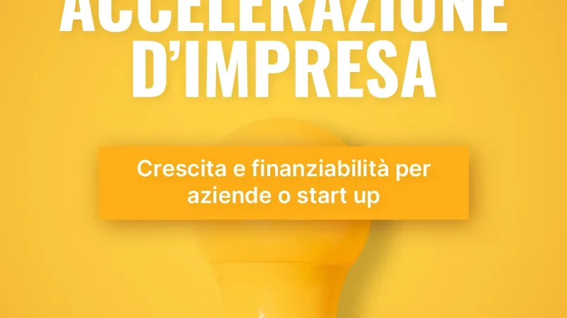 Corso Accelerazione per le Imprese
