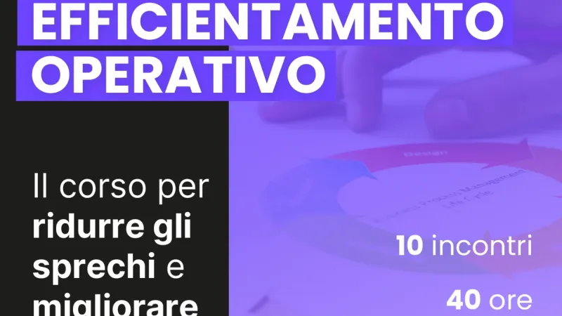 Master Efficientamento Operativo